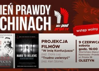 09/06/2018 OLSZTYN – „Dzień prawdy o Chinach” – spotkanie i projekcja filmów #IPPTV #IPPTV #megakosciol