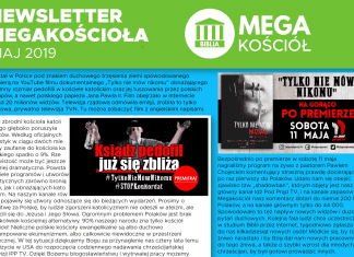NEWSLETTER MEGAKOŚCIOŁA MAJ 2019