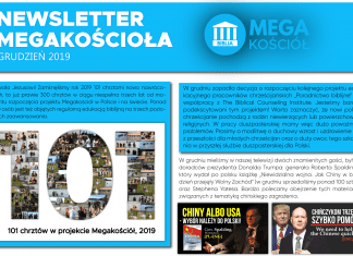 Newsletter Megakościoła Grudzień 2019